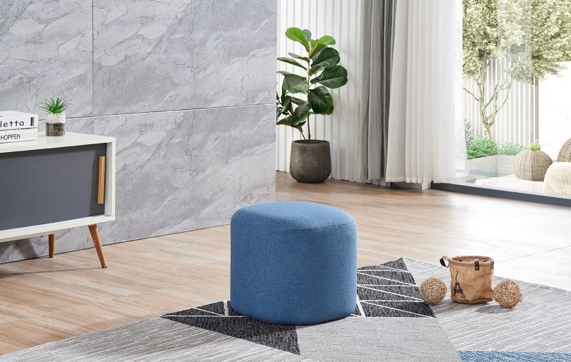 Пуф SOFA 03-4040S синий HE512-09
